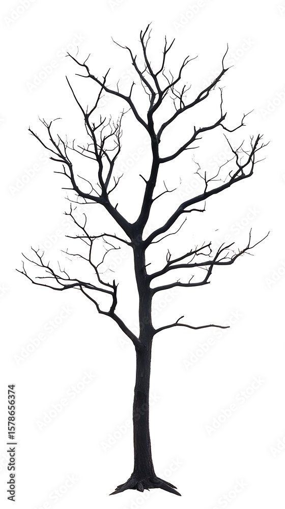 Obraz premium 冬のシルエット