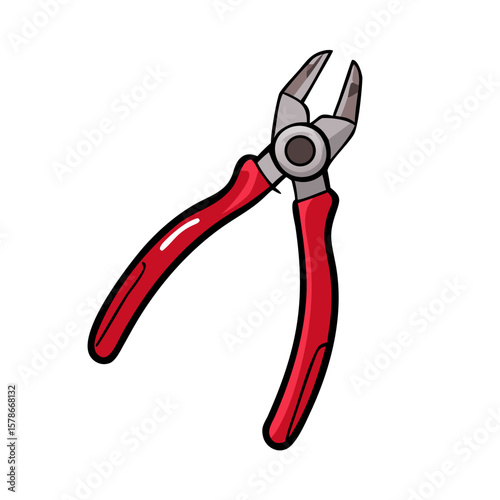 pliers isolated on white background