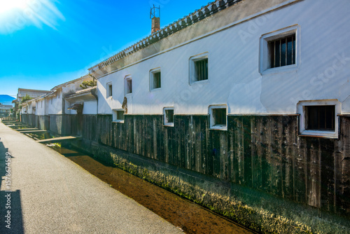 鳥取県　倉吉の町並み