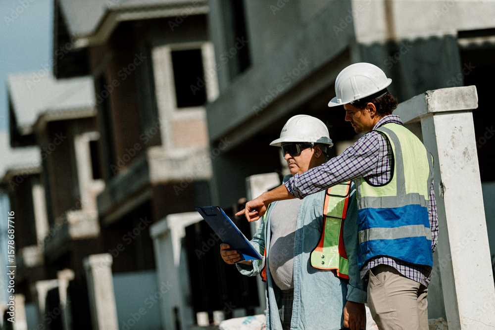 engineer working at site of a large building project. ngineering people, construction site. construction worker planning and architecture in construction site engineer working at site of a large building project. ngineering people, construction site. construction worker planning and architecture in construction site