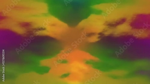 Colorful abstract artistic background with vibrant hues and fluid motion visuals