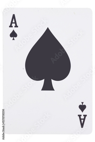 card gambling on white game luck ace spades