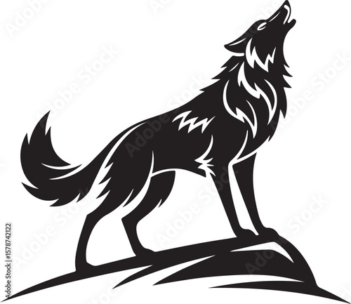 wolf vector illustration