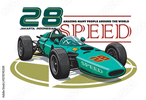  Speed Games Image vector illustration for your T shirt and your Design