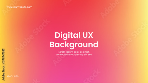 modern digital ux design background or vector gradient background website design. 