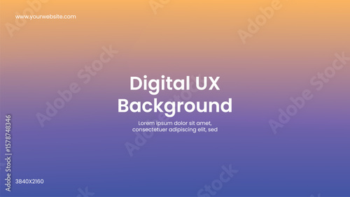 modern digital ux design background or vector gradient background website design. 