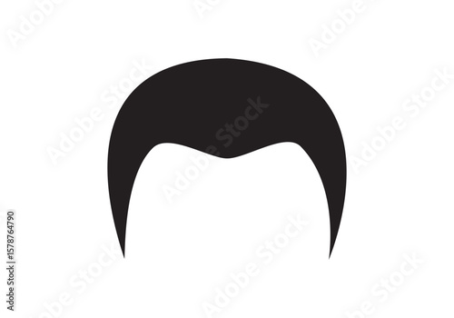A collection of women's hairstyles of various forms. Wigs for creating different images
women wigs hairstyle silhouette vector illustration design