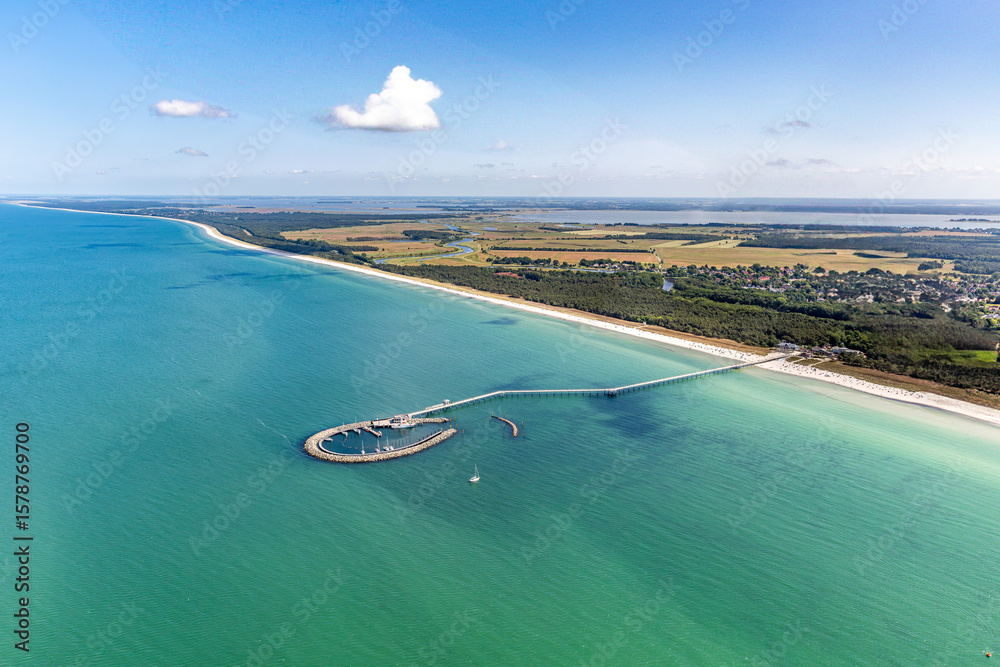 Fototapeta premium seebrücke prerow