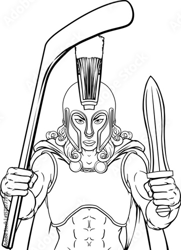 Spartan Trojan Woman Ice Ho...