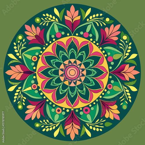 abstract floral background