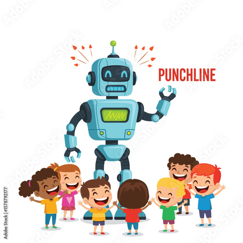 Robot with Family