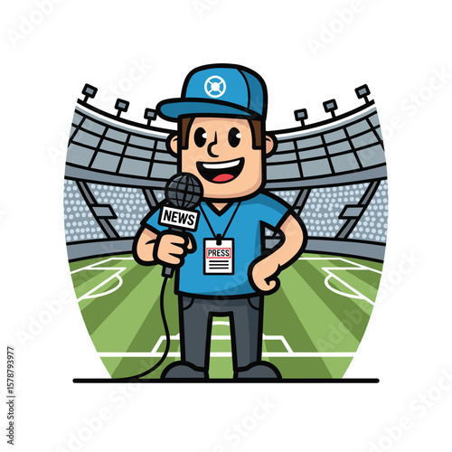 Soccer Referee on Field