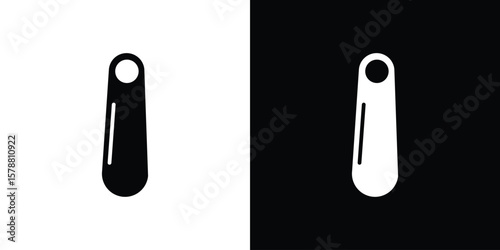 Shoehorn icon simple illustration in flat design