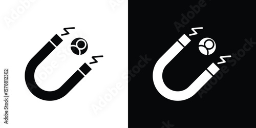 User engagement icon simple illustration in flat design