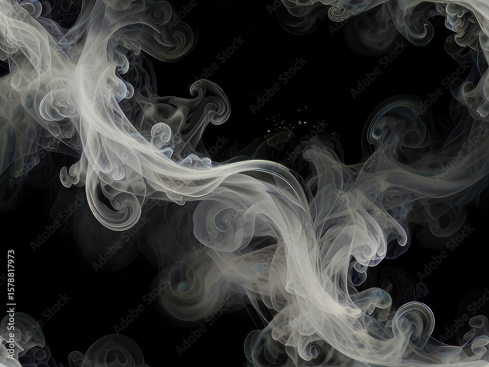 Obraz premium abstract smoke wallpaper with background