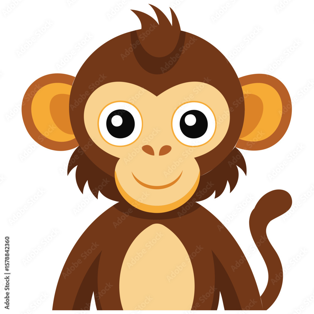 Obraz premium Playful Monkey Graphics