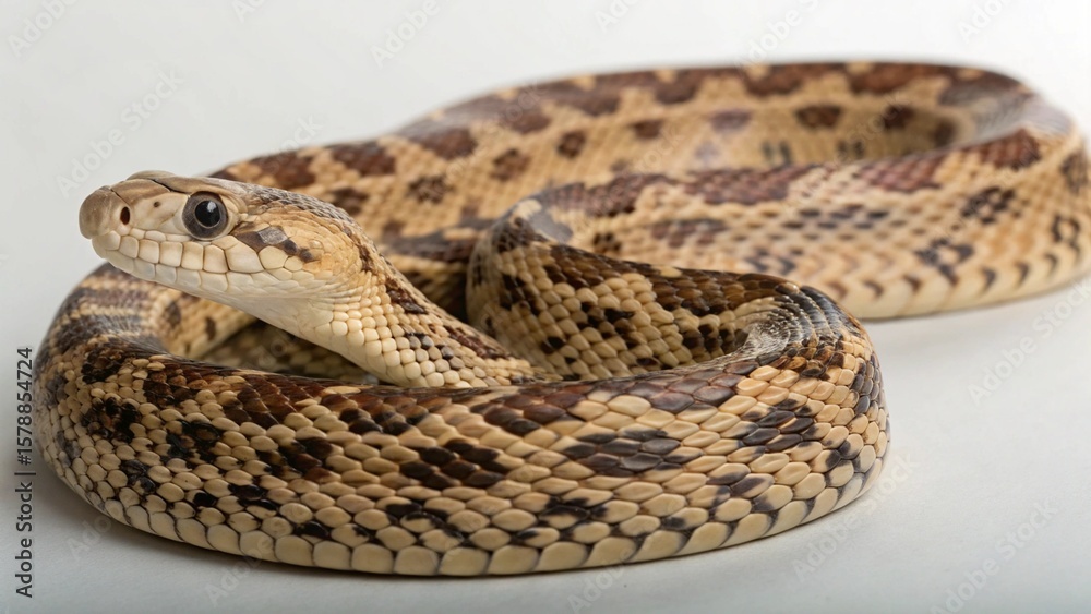 Gopher Snake on studio background Gopher Snake on studio background