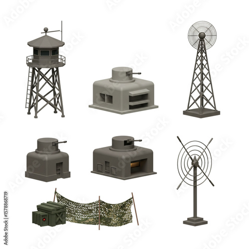 Military Base Icons