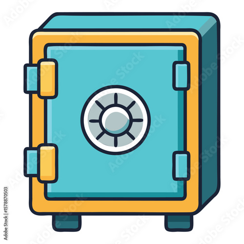 Secure Digital Vault Graphics
