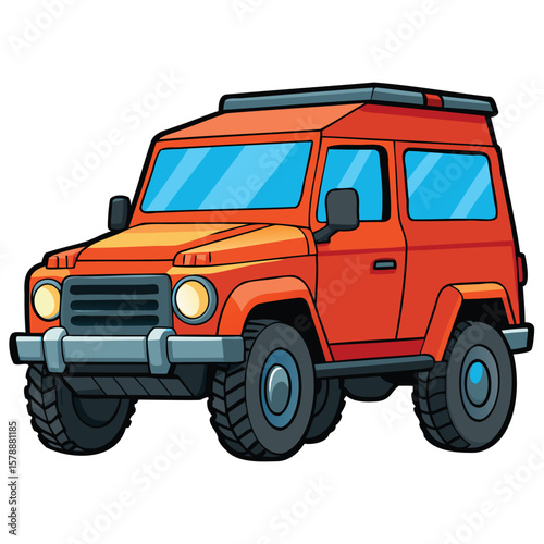 Modern SUV Vehicle Graphics