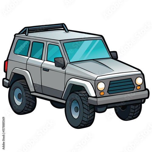 Modern SUV Vehicle Graphics