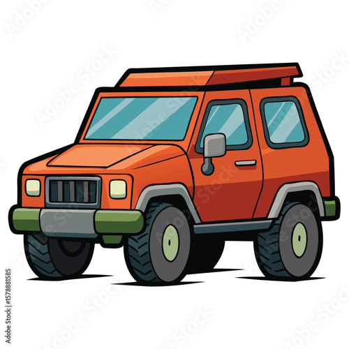 Modern SUV Vehicle Graphics