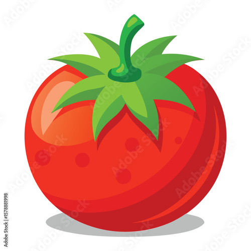Fresh Red Tomato Graphics