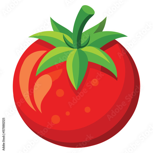 Fresh Red Tomato Graphics