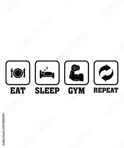 Gym T-shirt Design