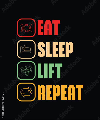 Gym T-shirt Design
