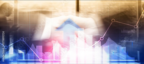 Business intelligence marketing finance management. Mixed Media