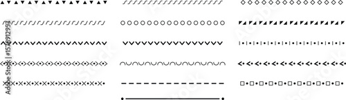 Frame borders vector icons set, decorative edges, dividers, and ornamental lines collection, solid and outline graphic group for invitation, certificate, photo, and creative design projects