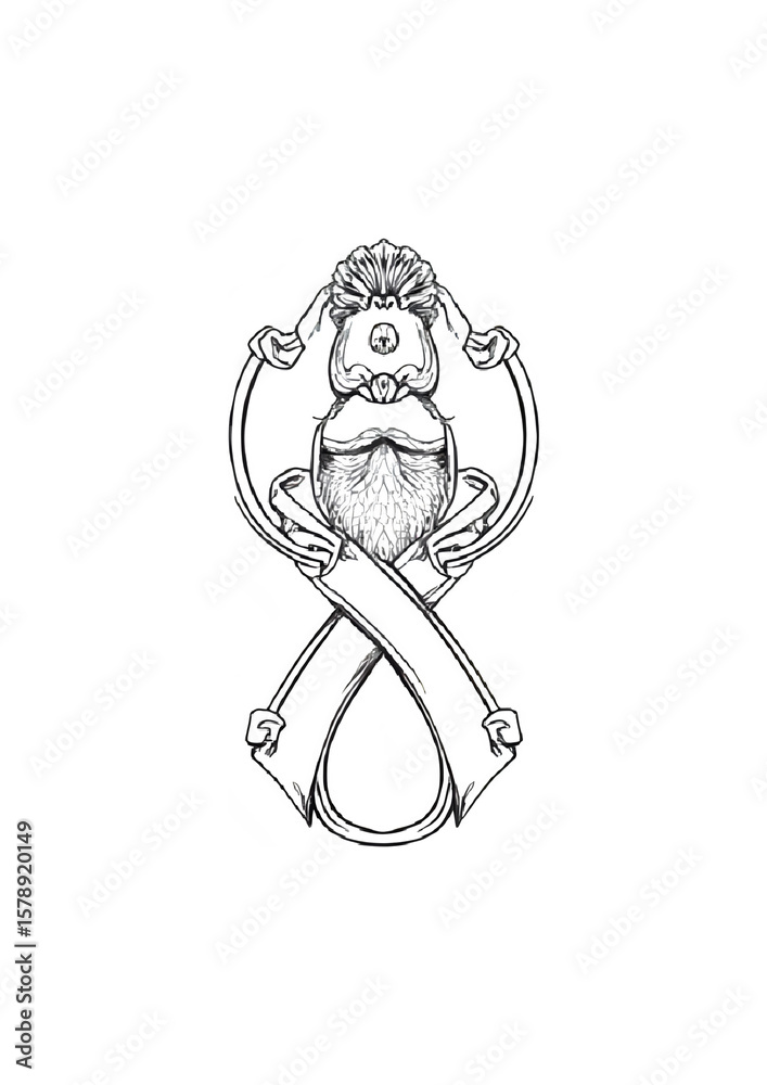 Naklejka premium cartoon illustration