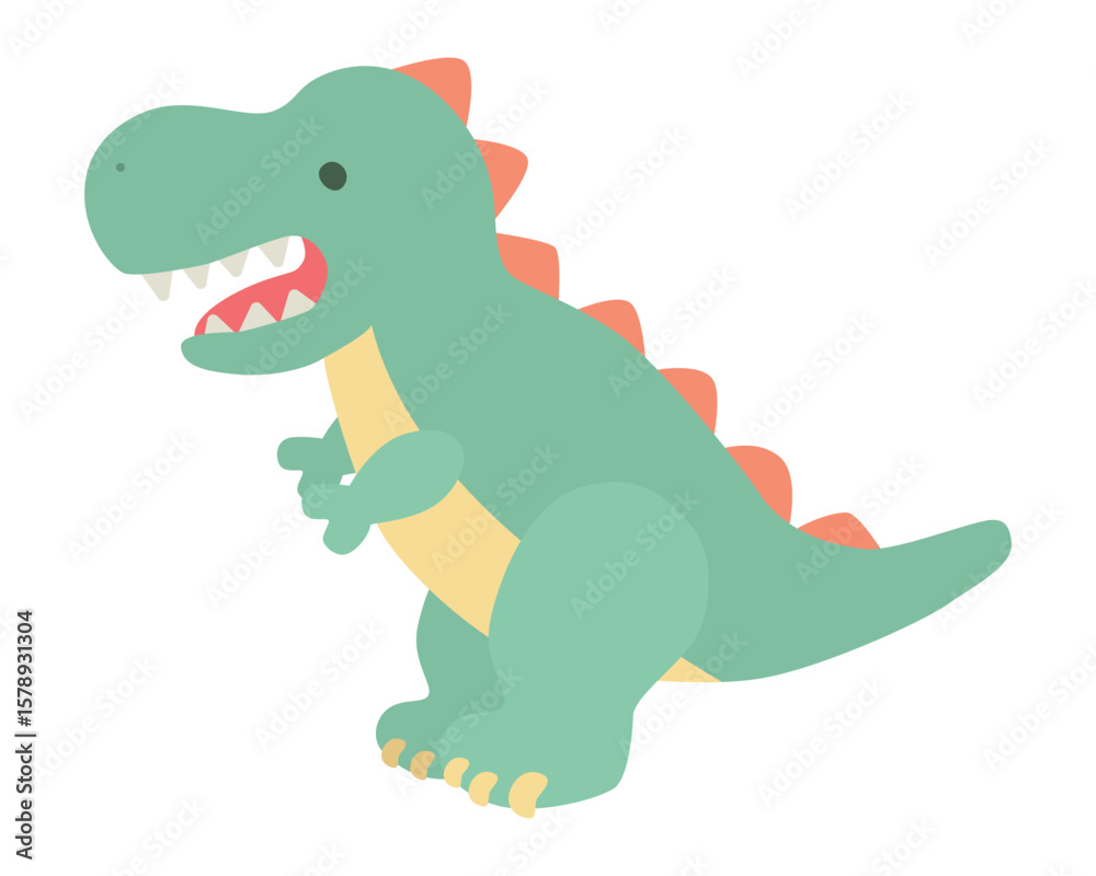 Fototapeta premium 恐竜のぬいぐるみ