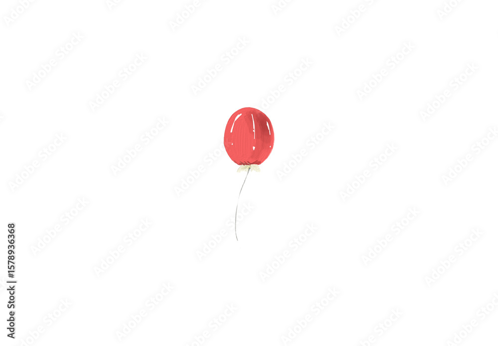 Obraz premium red balloon
