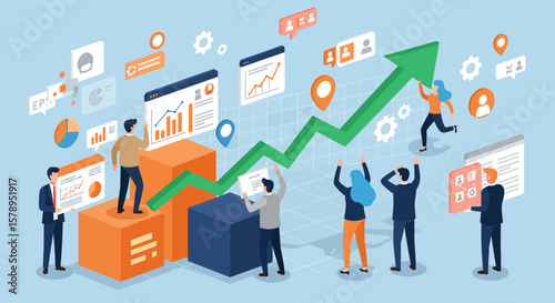 Visualizing Data Through Informative Pie Chart Illustrations Showing Market Share Analysis and Proportional Representation for Business Presentations and Reports