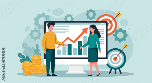 Business Growth Strategy Analysis Meeting and Financial Performance Review for Enhanced Profitability and Market Expansion