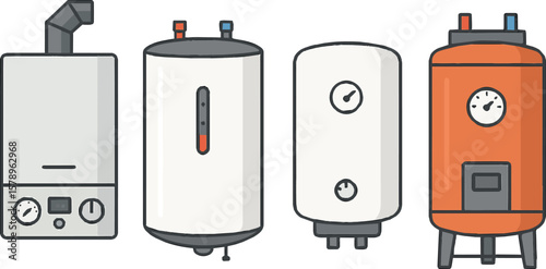 Create a kinds of deferent equipment, computer, technology, electric, usb, object, camera, button, digital, device, drive, 3d, vector art with white background.