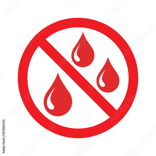 No Liquid Warning Sign: Keep Area Dry and Protected