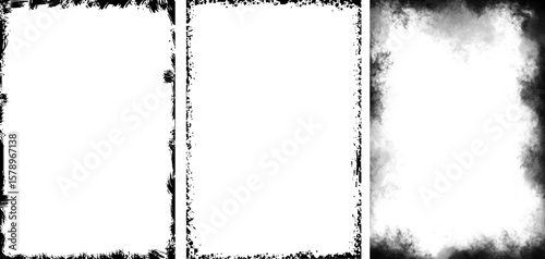 Grunge texture, black and white border, grunge frame, paint border a grunge frame design your photo 
grunge frame vector, grunge frame background
