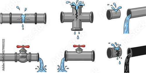 Leaking pipes plumbing problems water damage burst pipe fix repair home plumbing burst pipes plumbing service