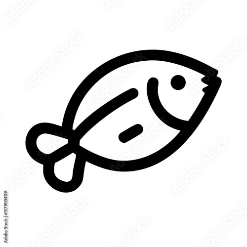 flounder fish icon