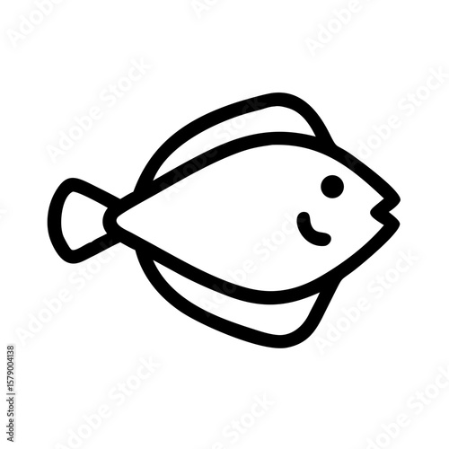 flounder fish icon