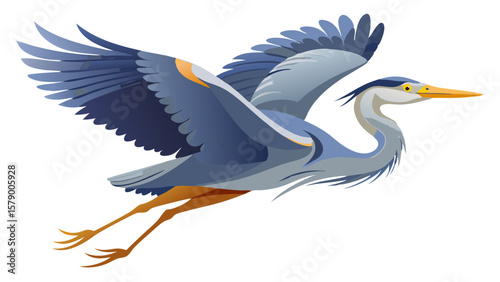 great blue heron ardea cinerea