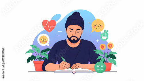Mindful Journaling for Mental Health and Self-Care