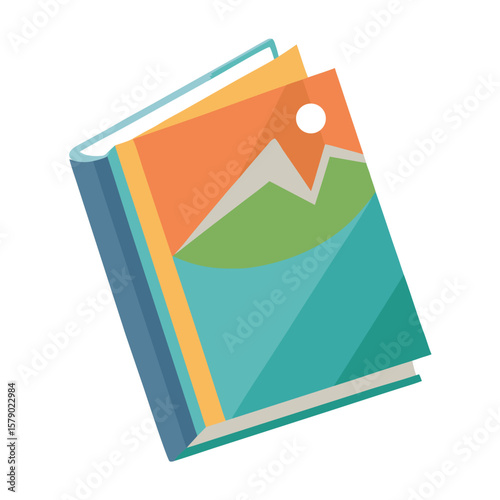 A softcover travel guide with folded page corners, ready for adventure and exploration.