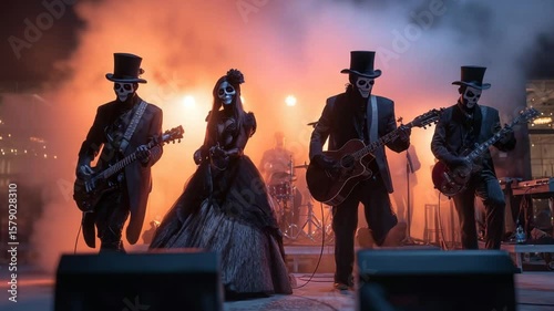Calavera Band Live Performance: Dia de los Muertos
