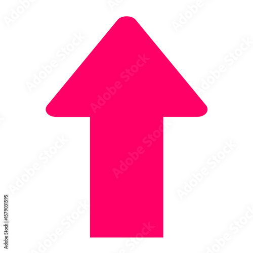 Up Arrow Vector Design Icon Style