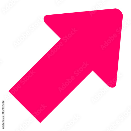 Up Right Vector Design Icon Style