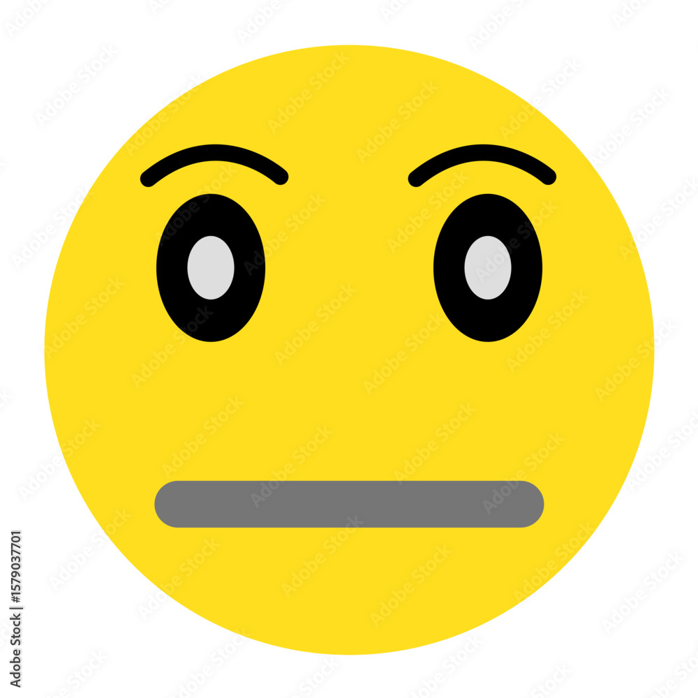 Fototapeta premium Suspicious Vector Design Icon Style